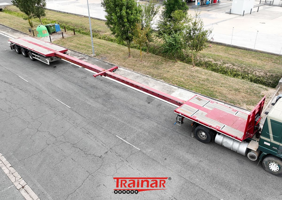 Plataforma 3 ejes doble extensin. Ref: 9122