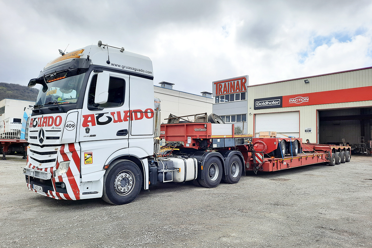 New delivery: Transportes y Gruas Aguado