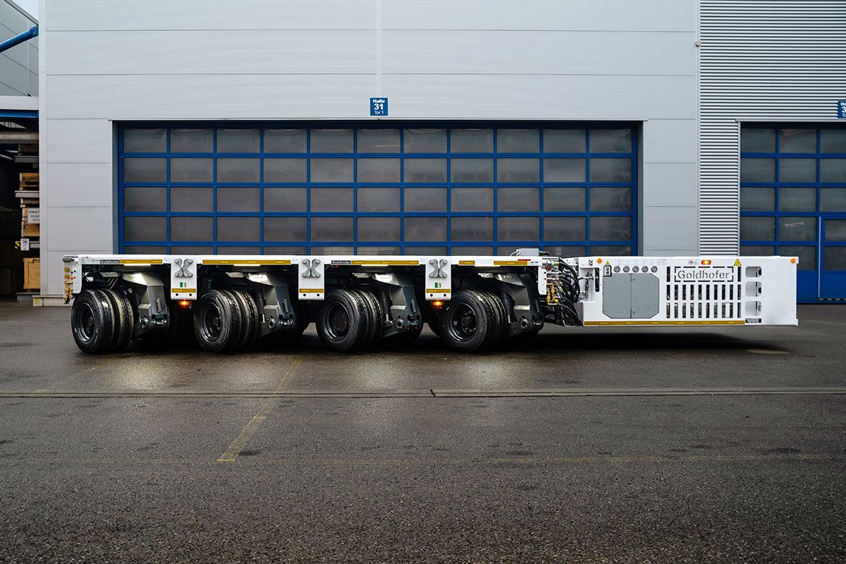 Goldhofer revoluciona el transporte pesado en Bauma 2025