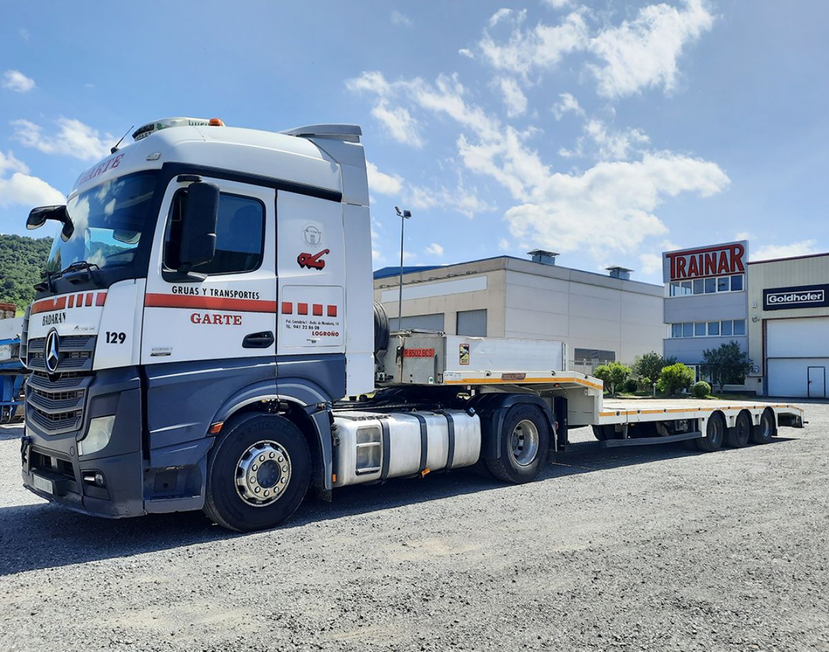 Nueva Entrega: Transportes y Gruas Garte
