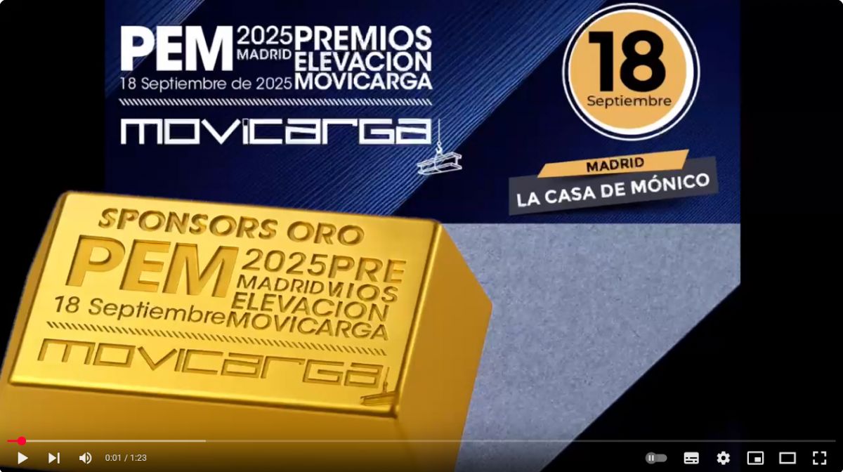 Goldhofer y Trainar, patrocinadores Oro de los Premios Movicarga 2025
