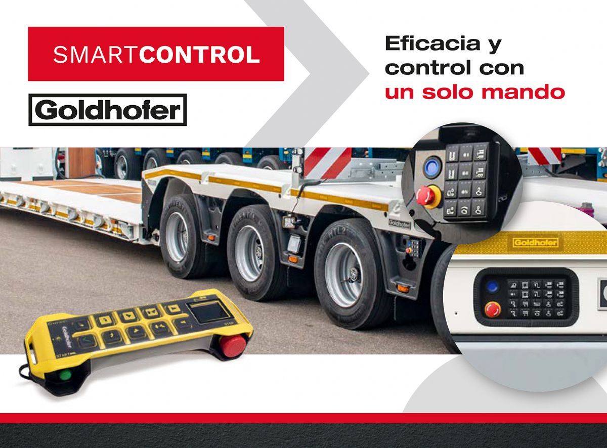 SmartControl by Goldhofer: Efficiency and control with a single controller