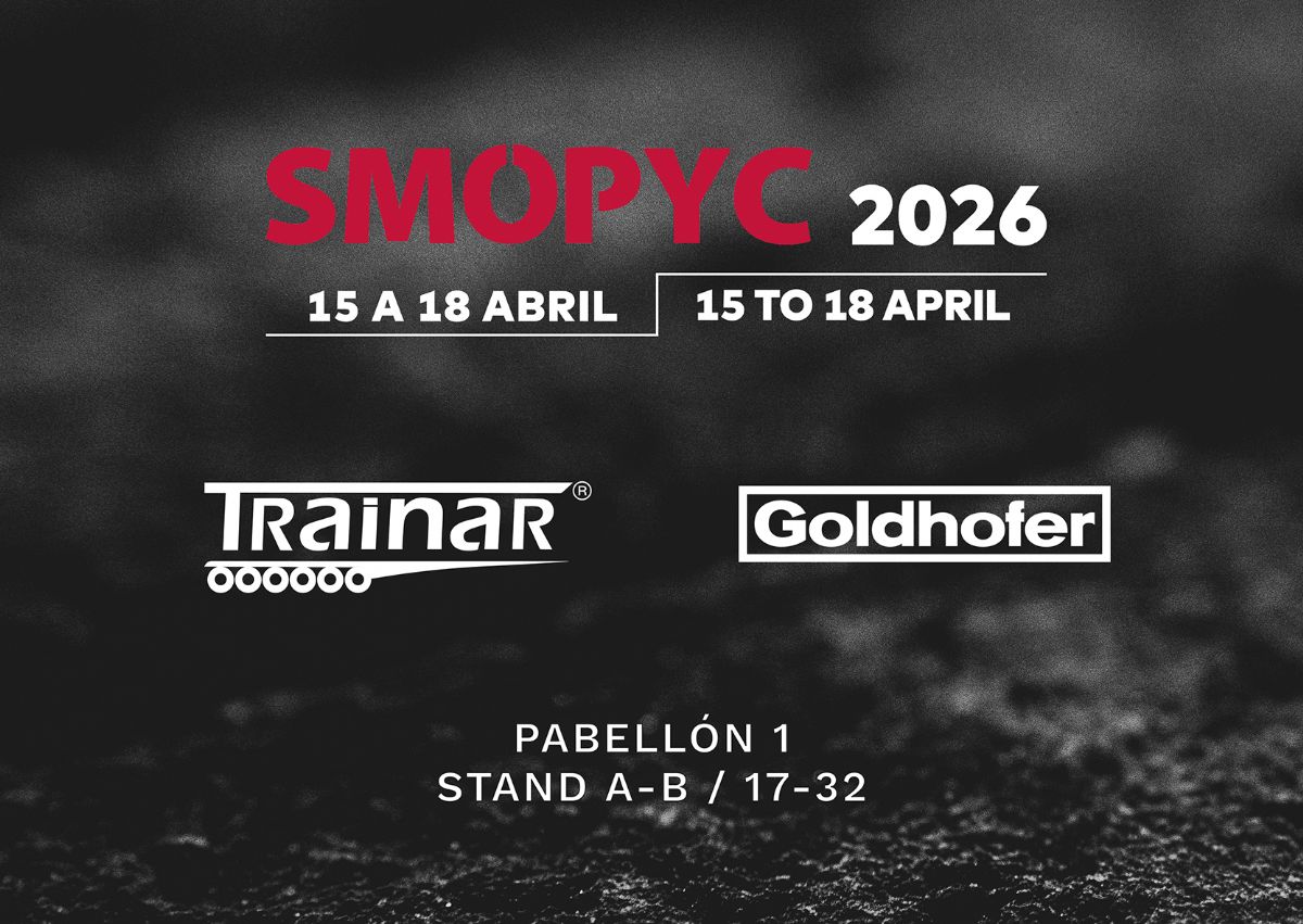 Trainar and Goldhofer look forward to seeing you at Smopyc 2026