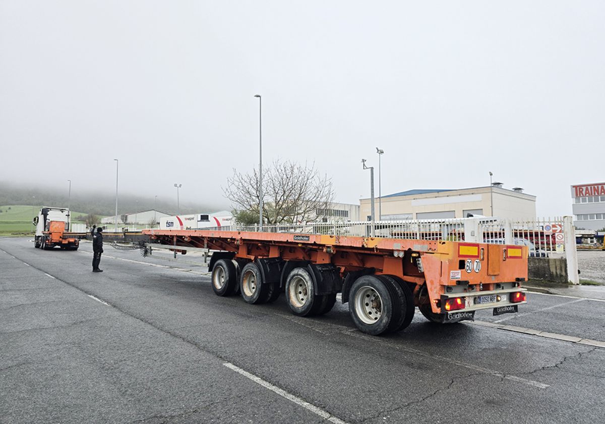 New delivery:  Transportes Especiales Carrascosa